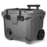 BrüTank 35-Quart Rolling Cooler Charcoal
