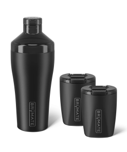 Cocktail Shaker + Rocks Bundle